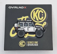 Leen Customs: KC's Series One: OverlandX Limited Edition Enamel Pin #224/500