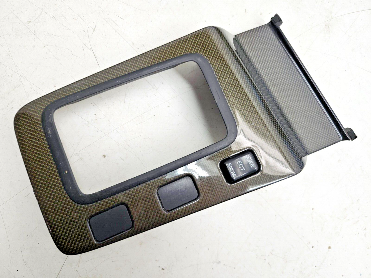 JDM TOYOTA CHASER JZX100 CARBON TYPE SHIFT CONSOLE COVER OEM | eBay