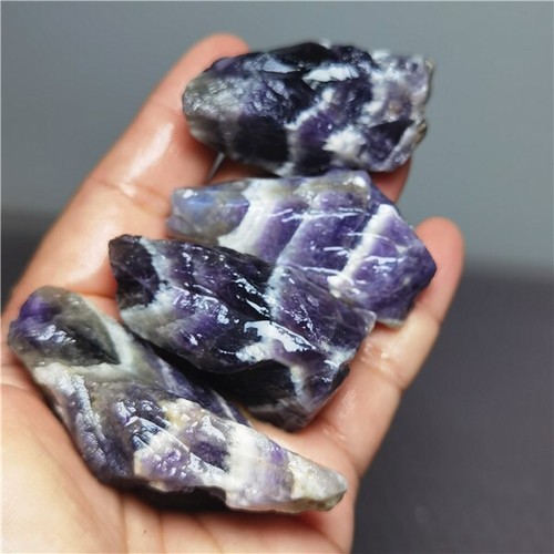 157g Natürlicher Traum Amethyst Quarz Kristall Gehstock Stab Heilung A555 - Bild 8 von 10