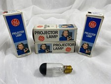4 GE CBJ PROJECTOR LAMPS 75W 115-125V, NEW