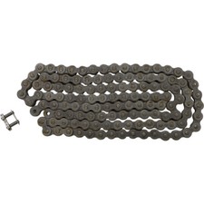 JT CHAINS 420 HDR Super Competition Series Non-Sealed Chain (Natural) 124 Links