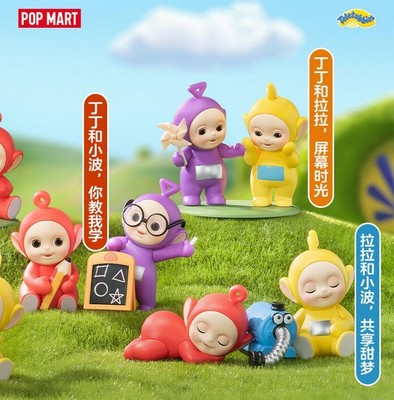 6Pcs Teletubbie Companion Laa-Laa Tinky Winky Joyful Learning Together Figurines