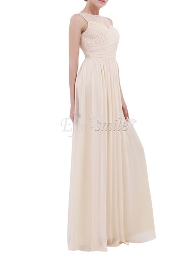 Women‘ Chiffon Lace Long Dress Evening Formal Party Bridesmaid Ball Gown Prom - Picture 28 of 43