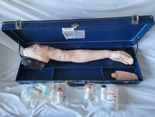 Nasco Life Form LF01121 Advanced Injection Arm Medical Training Manikin & Case