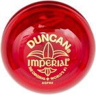 Duncan Toys Imperial Yo-Yo, Beginner Yo-Yo Steel Axle and Plastic Body, Red