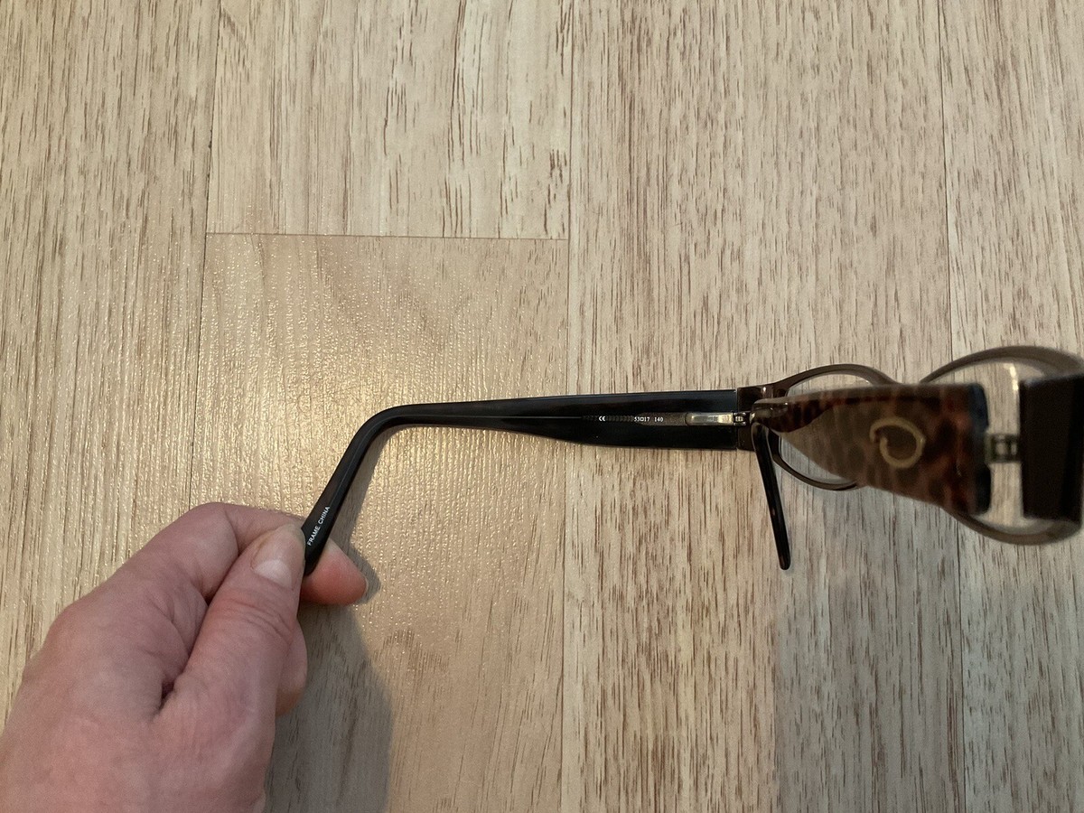 Oscar De La Renta Eyeglasses FRAMES OSL713NVI 210 HM 53 17 140mm Leopard print Oscar De La Renta Eyeglasses FRAMES OSL713NVI 210 HM 53 17  main image 4