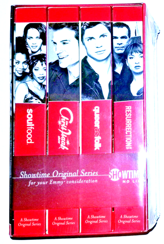 Showtime Original Series Emmy Consideration Set of 4 (VHS, 2002) NEW and SEALED - 第 1/6 張圖片
