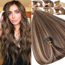 Nano Rings Nano Bead Hair Extensions Human Hair Micro Ring Loop 100 Remy Hair