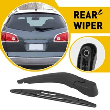 Rear Wiper Blade and Arm for GM Buick Enclave 2008-2017 Back Windshield Wiper