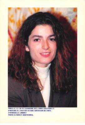 Pressefoto.MLE10518.30x20 cm ca.1997.Paris.Emmanuelle Laborit