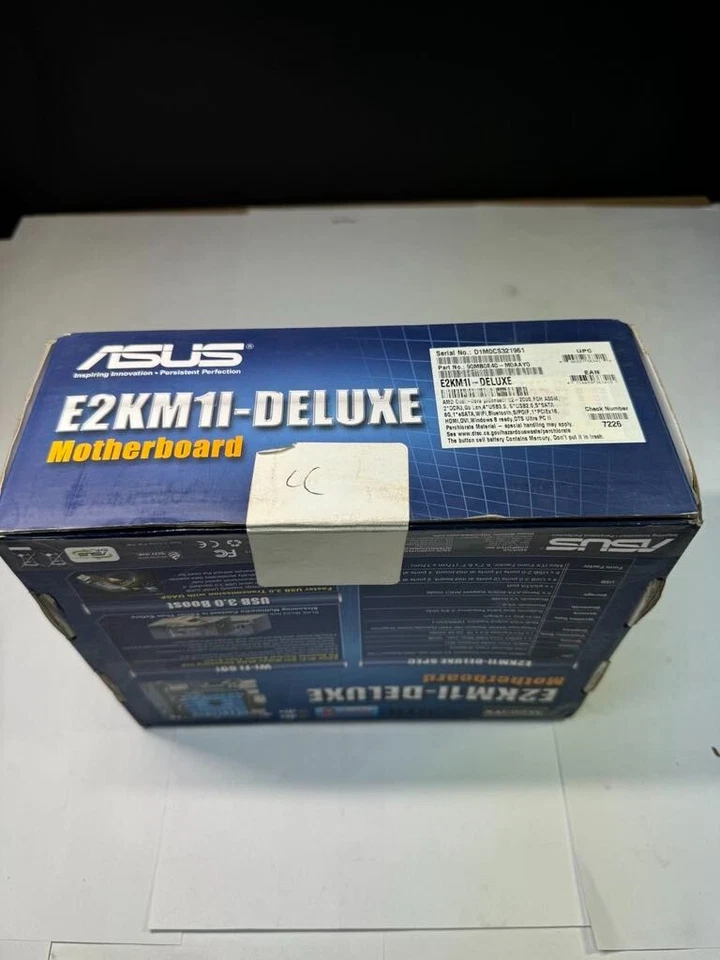 Asus 90MB0E40-M0AAY0 E2KM1I-DELUXE Mini-ITX AMD E2-2000 DDR3 Intel Motherboard - Image 4 of 4