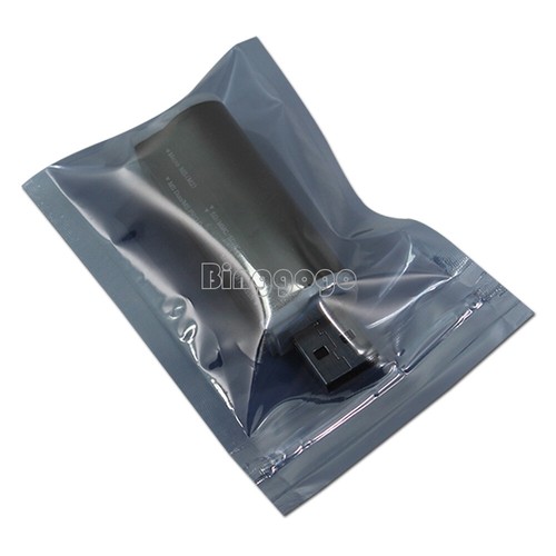 50 PIEZAS NUEVAS 60x90mm ESD Antiestático Blindaje Cierre de Cremallera Bolsas USABLES TAMAÑO 40x70mm - Imagen 4 de 4