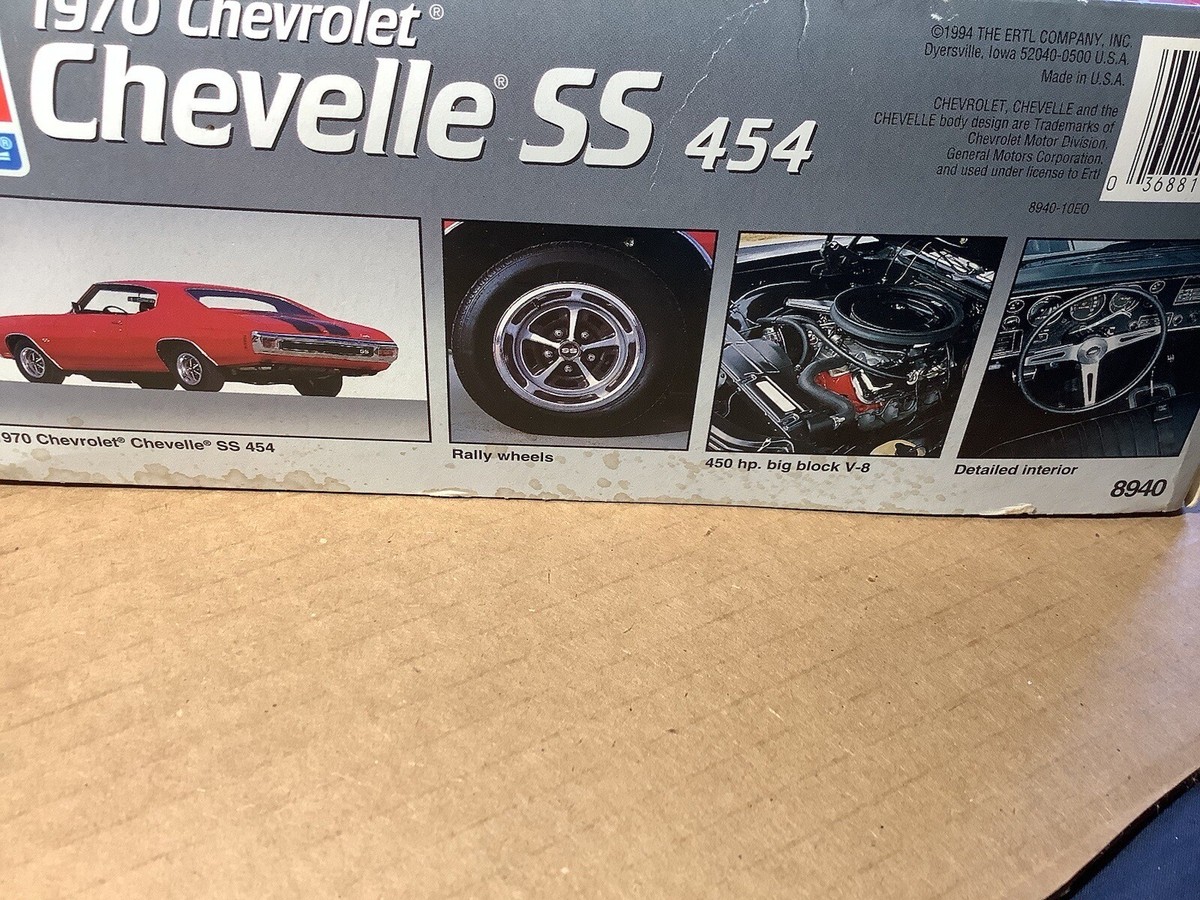 1/25 scale model car parts 69-70 Chevelle Ss 454 Front Bumper