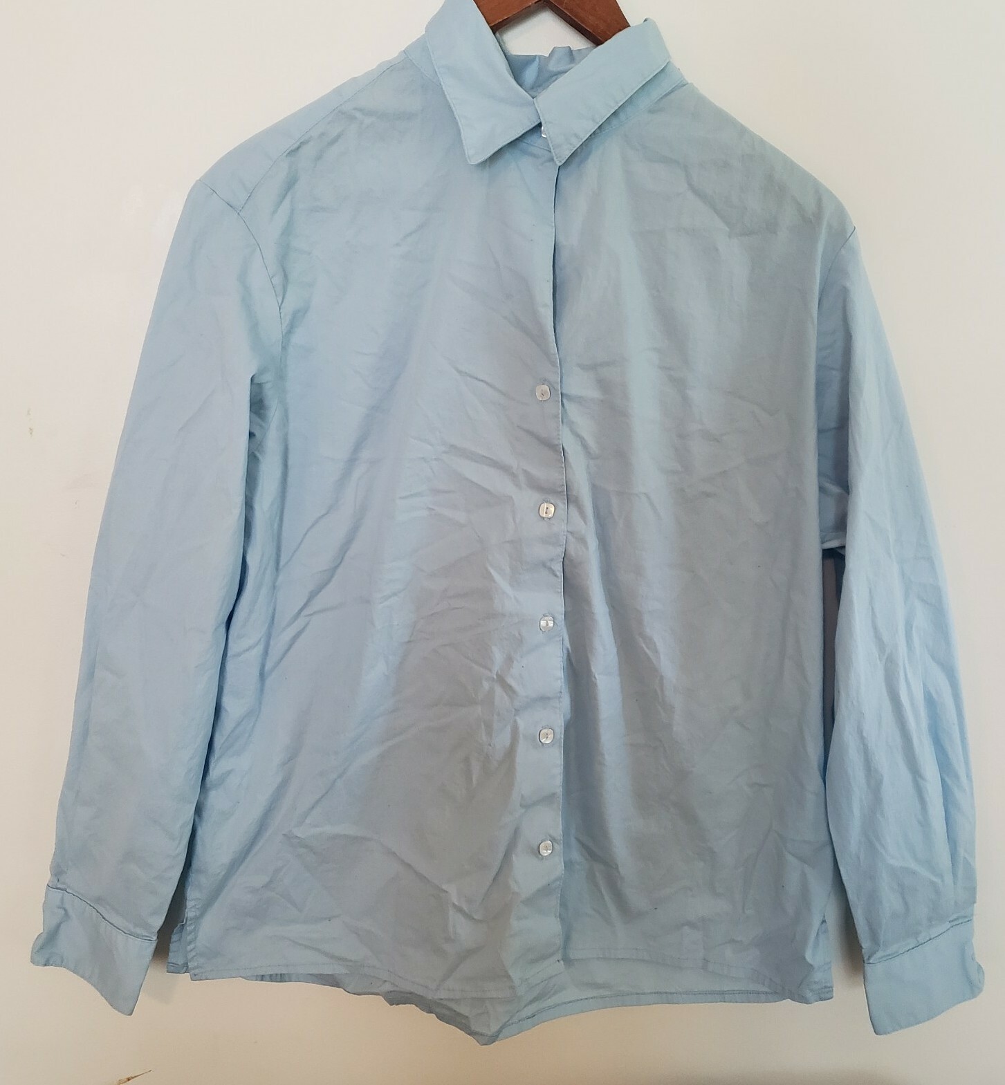 Gemilli Large Button Up Long Sleeve Collared Shir… - image 1