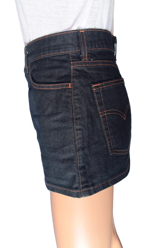 Mini jupe en jean brut Levi's | Vintage 00s - Photo 4/4