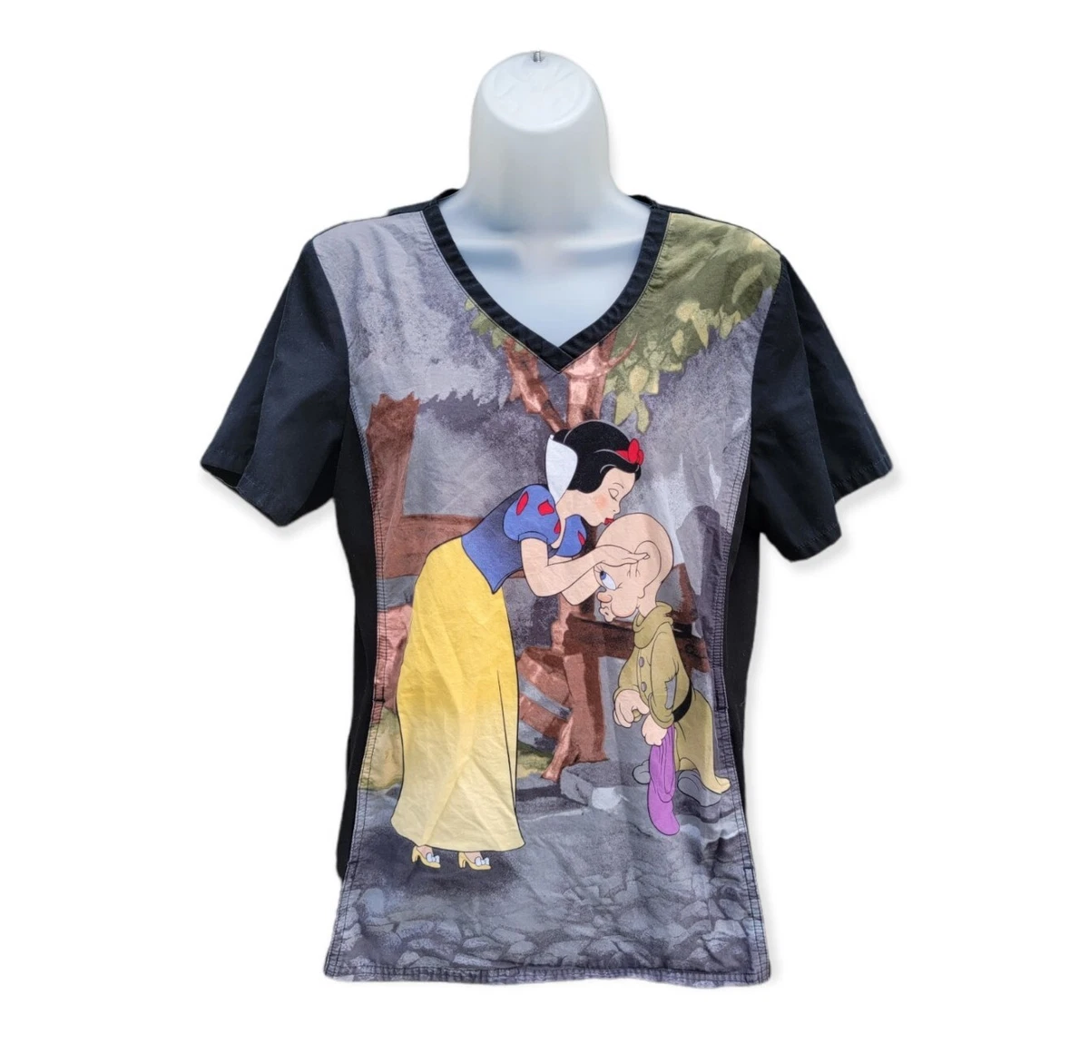 Princess store scrub top