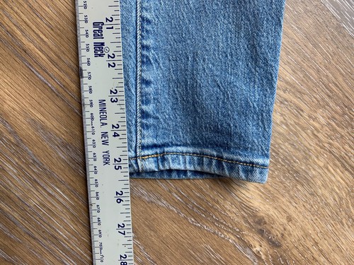 Art Class Jeans Girls Size 12 Adjustable Distressed High-Rise Slim Straight - Picture 6 of 10