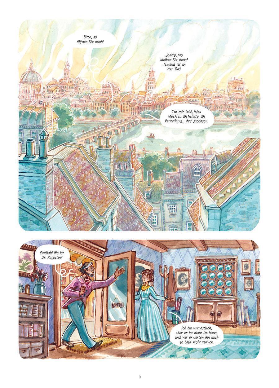 Thumbnail - Enola Holmes (comic). Band 6 | Der Fall Des Verschlüsselten Briefes |
