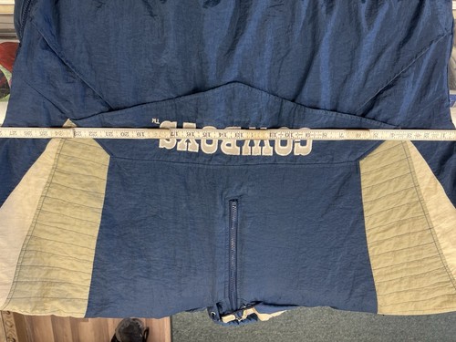 VINTAGE DALLAS COWBOYS NFL FOOTBALL 1/4 KAPUZENJACKE STARTER Größe Large - Bild 8 von 11