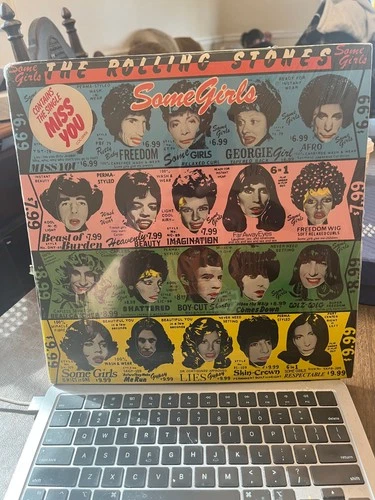 Vintage Rolling Stones Factory Sealed "Some Girls" LP — Excellent condition