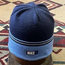 Vintage 90s Nike Knit Cap Childs Boys Youth Winter Beanie Hat