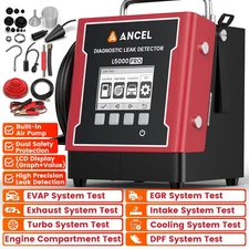 ANCEL L5000 PRO Automotive EVAP Smoke Machine Pressure Decay & Vacuum Tester 12V