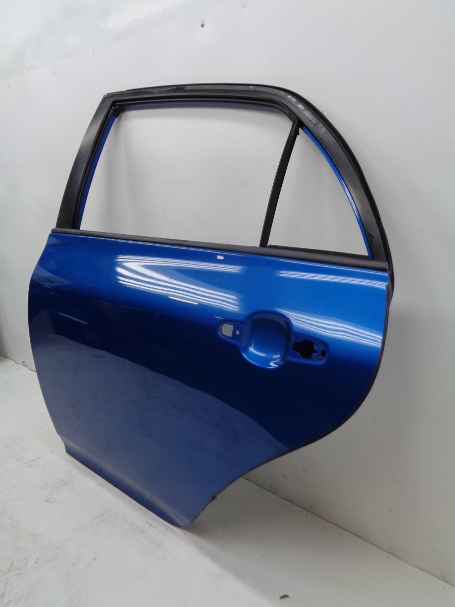 2009-2013 Toyota Corolla Rear Left Driver Side Door Shell Blue OEM