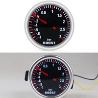 Turbo Ladedruckanzeige 3Bar Mechanisch 52Mm 12 Volt FüR Racing