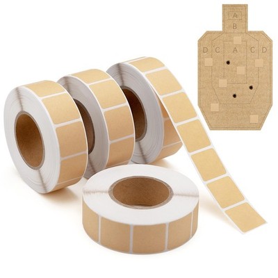 4000 Pieces 0.87 Inch Target Pasters Tape, Portable Roll Design, Self-Adhesiv...