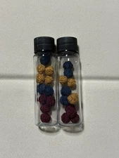 New Brooks Brothers Knot Cuff Links 6 Pairs Navy Goldenrod Burgundy