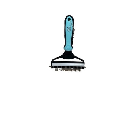 Pet Neat Grooming Tool Undercoat Rake Deshedding Dematting Brush for Dogs Cats