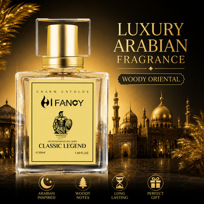 Arabian Men's Cologne 50ML Eau De Parfum Luxury Woody Oriental Long Lasting