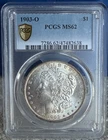 1903-O Morgan Silver Dollar $1 ~ PCGS MS62 ~ Gold Shield ~ Beautiful Coin!