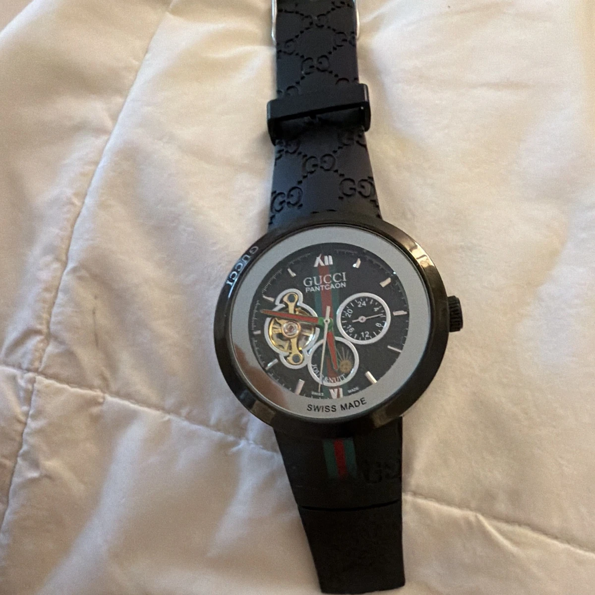 Gucci Analog Rubber Band Wristwatches for sale | eBay