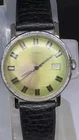New ListingTimex 33mm Green Dial 16551 2572 Manual Wind Date Men's Watch Run**(Lot2735)