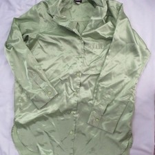Frederick's of Hollywood Green Nightshirt Gown Medium USED