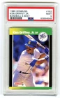 KEN GRIFFEY JR.~1989 DONRUSS BASEBALL'S BEST PSA-9 MINT MLB ROOKIE RC CARD #192