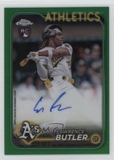 2024 Topps Chrome Update Green Refractor /99 Lawrence Butler #AC-LB Auto 0xl5