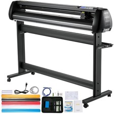 Vinyl Cutter, 53inch Vinyl Cutter Plotter with Stand, Adjustable Speed Force for