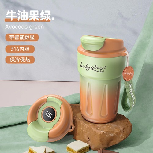 Coffee Cup Stainless Steel Insulated Cup Male Female Student Car Water Cup Gift - Picture 55 of 58