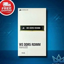 Corsair WS 64GB (4x16GB) DDR5-6400 ECC RDIMM ...