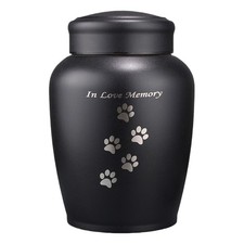 Stainless Steel Pet Urn Cat Ashes Urn Puppy Cremation Box Living Room Funeral
