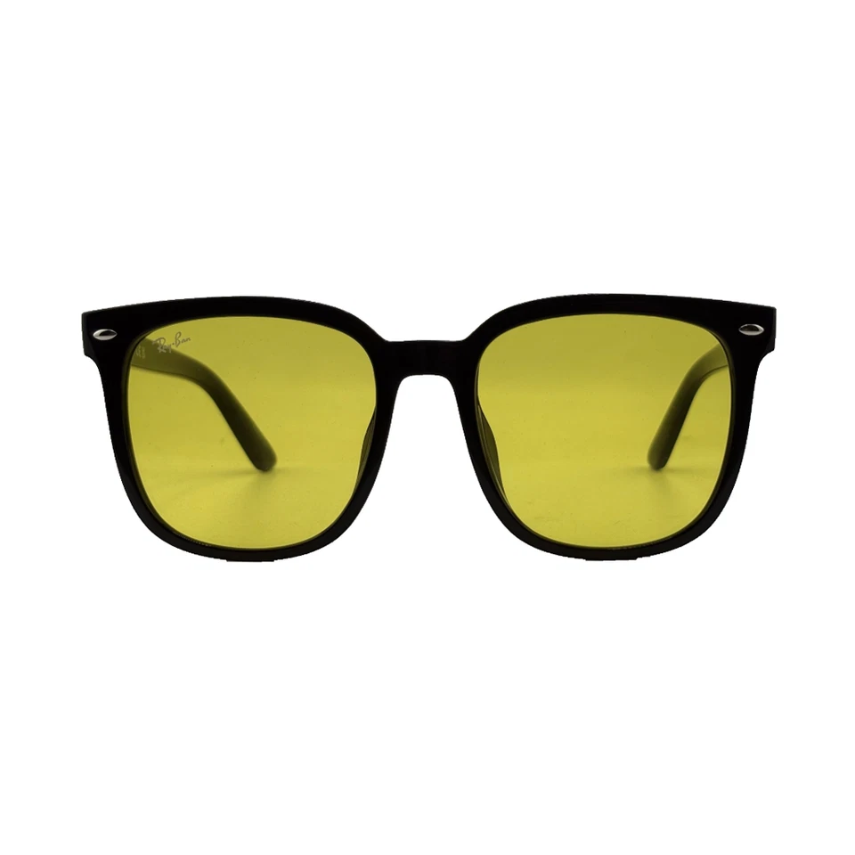 Ray-Ban RB4401D Black / Yellow Sunglasses 57mm 20mm 150mm - 601/85 - Image 2 of 4