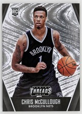 2015-16 Panini Threads #320 Chris McCullough Rookie Brooklyn Nets