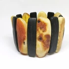 Massive Amber Bracelet Natural Raw Baltic Sea Stones Unique Jewelry 71 gr.