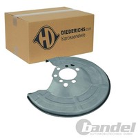Diederichs Spritzblech Bremsscheibe Hinten Passend FüR Opel Astra Meriva Zafira