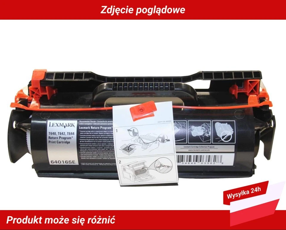 64016SE Lexmark T640 Toner Cartridge Czarny - Bild 2 von 4