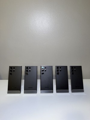 Lot Of 5 Or Single Unit Samsung Galaxy S23 Ultra Unlocked Good Condition