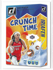 2025 Donruss WNBA Crunch Time #20 Kiki Iriafen RC Washington Mystics USC