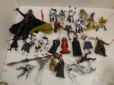 32 STAR WARS FIGURES ACTION DOLLS LFL 2007 DARTH VADER JABBA THE HUTT EWOK MORE